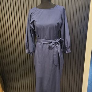 Elegant Navy Blue Dress